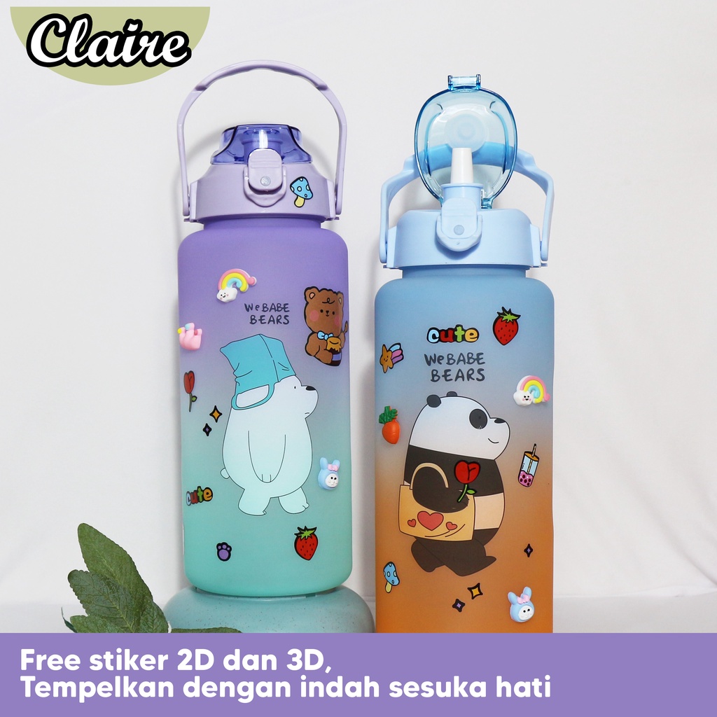 BOTOL MINUM We Babe bears 2L / BOTOL VIRAL WBB / BOTOL WBB TERBARU