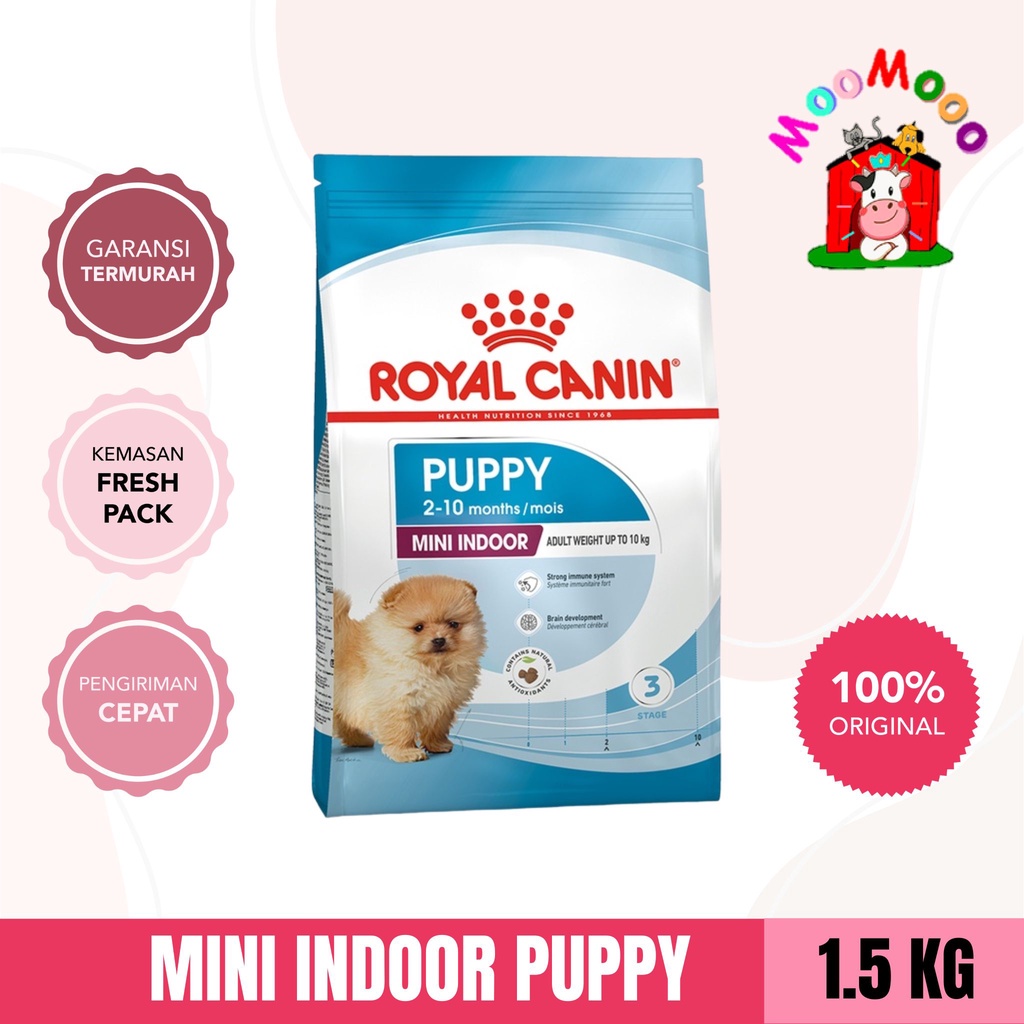 Royal Canin Indoor Life Junior 1,5 Kg - Makanan Anjing / Dog Food