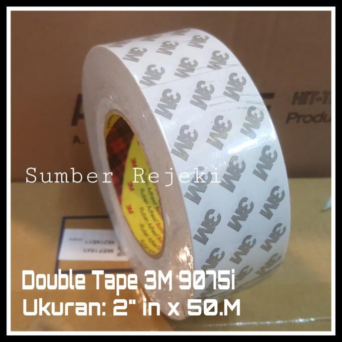 

Double Tape 3M Tisu 9075i 2"in x 50.M Lem Perekat Isolasi Perekat