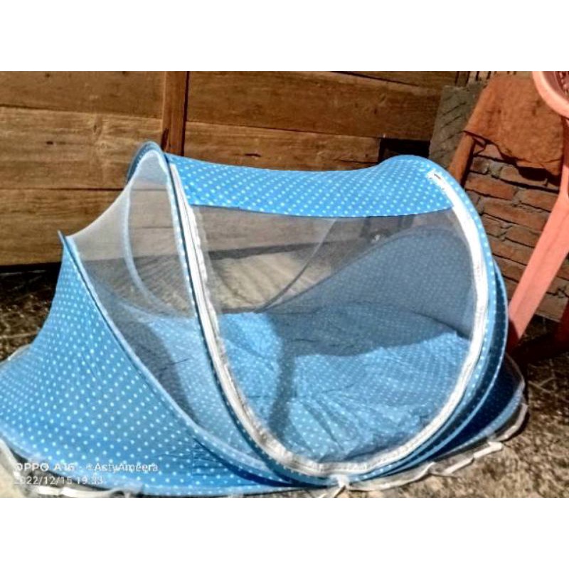 KASUR BAYI SET LENGKAP BANTAL KELAMBU