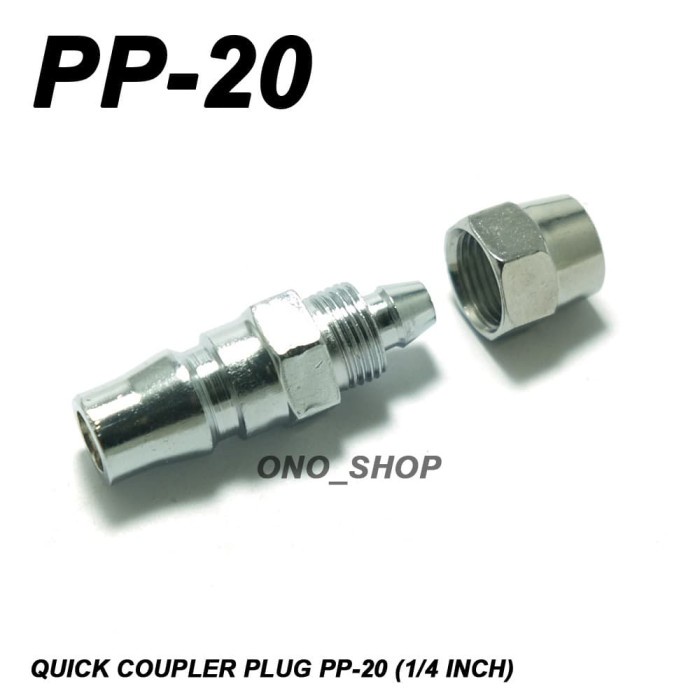 Quick Coupler Plug PP-20 onosh00 Kualitas Baik