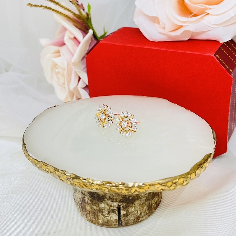 Anting tusuk permata murah meriah xuping
