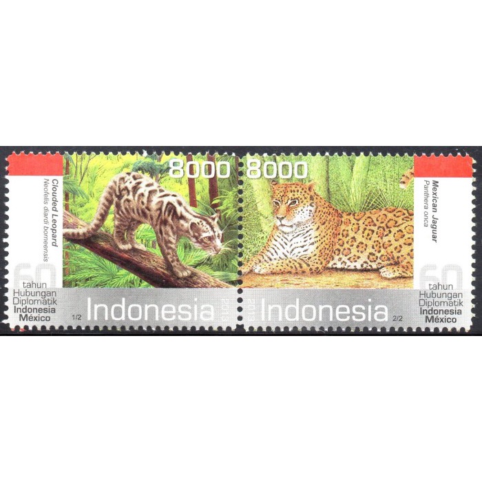 

✨NEW✨ - Prangko/Perangko INDONESIA 2013 I-765 INDONESIA MEXICO JOINT ISSUE - M