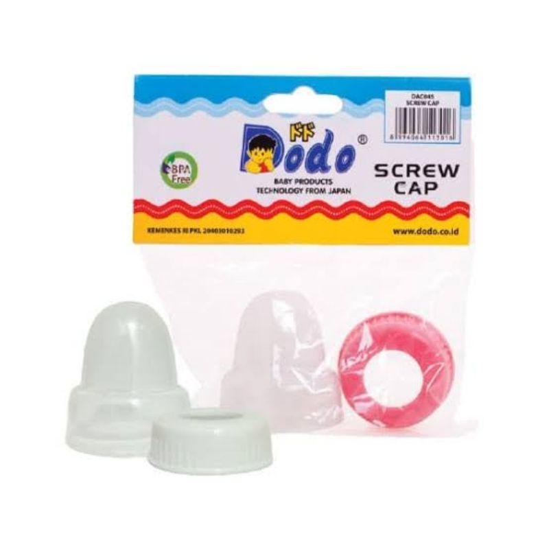 Dodo Screw Cap / Tutup botol Susu Bayi / Tutup Botol Susu Bayi