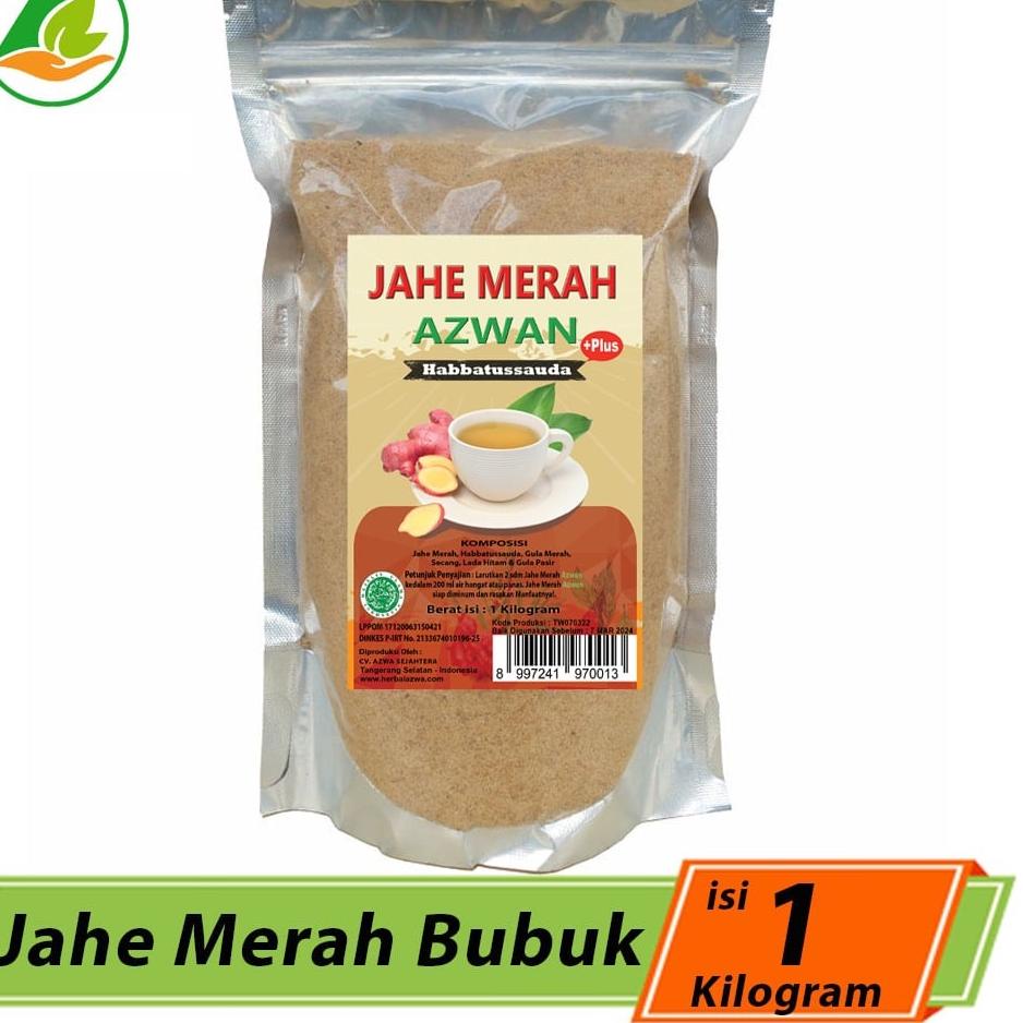 

[PRODUK 6FLAQ] Jahe Merah Instan 1kg YVN