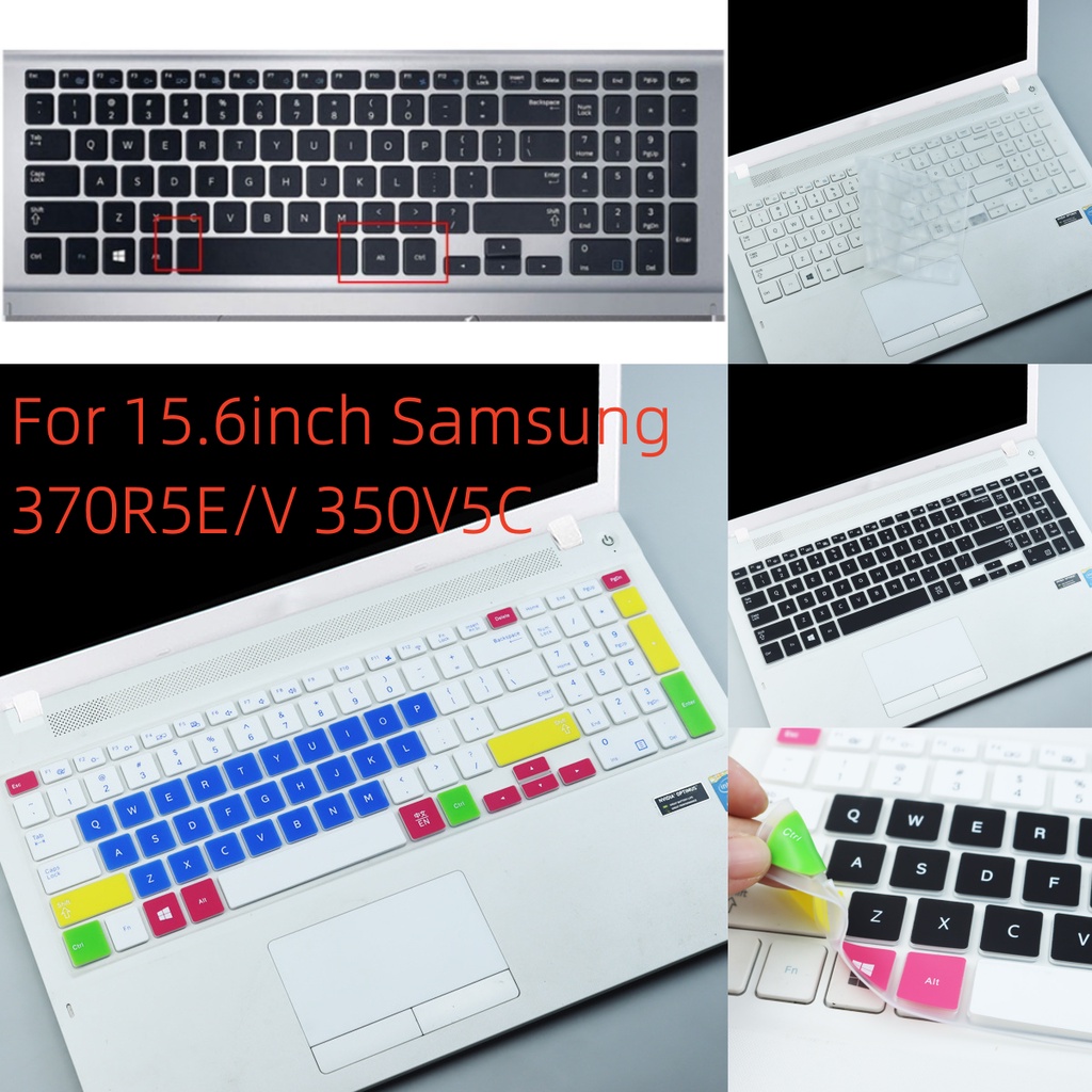 Untuk 15.6inch Samsung 370R5E/V 350V5C 470R5E 450R5J 355V Notebook Silikon Laptop Keyboard Cover Pelindung Kulit