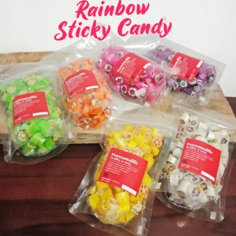 

チ Sticky candy l permen stick l lolipop karakter l permen roll rock buah ぁ