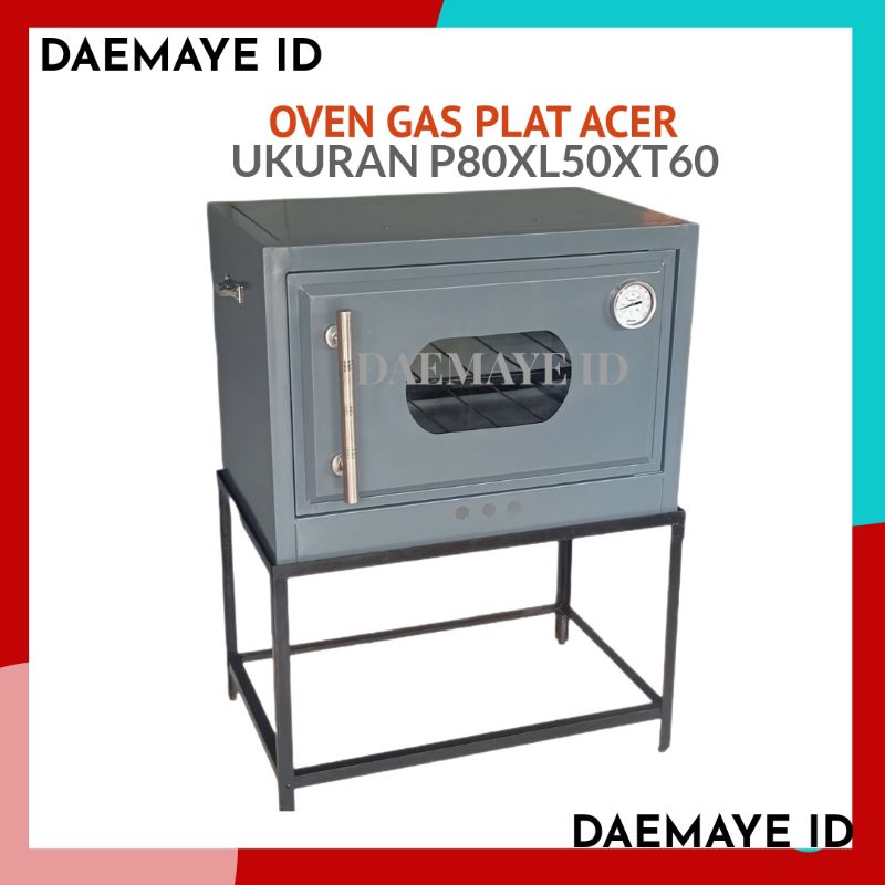 Oven Gas Plat/Oven Api Atas Bawah/Oven Panggang Kue Roti