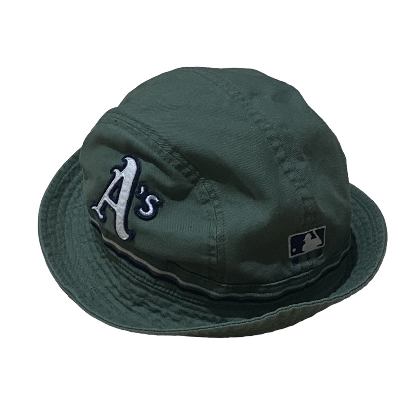 mlb hat topi bundar second bucket hat