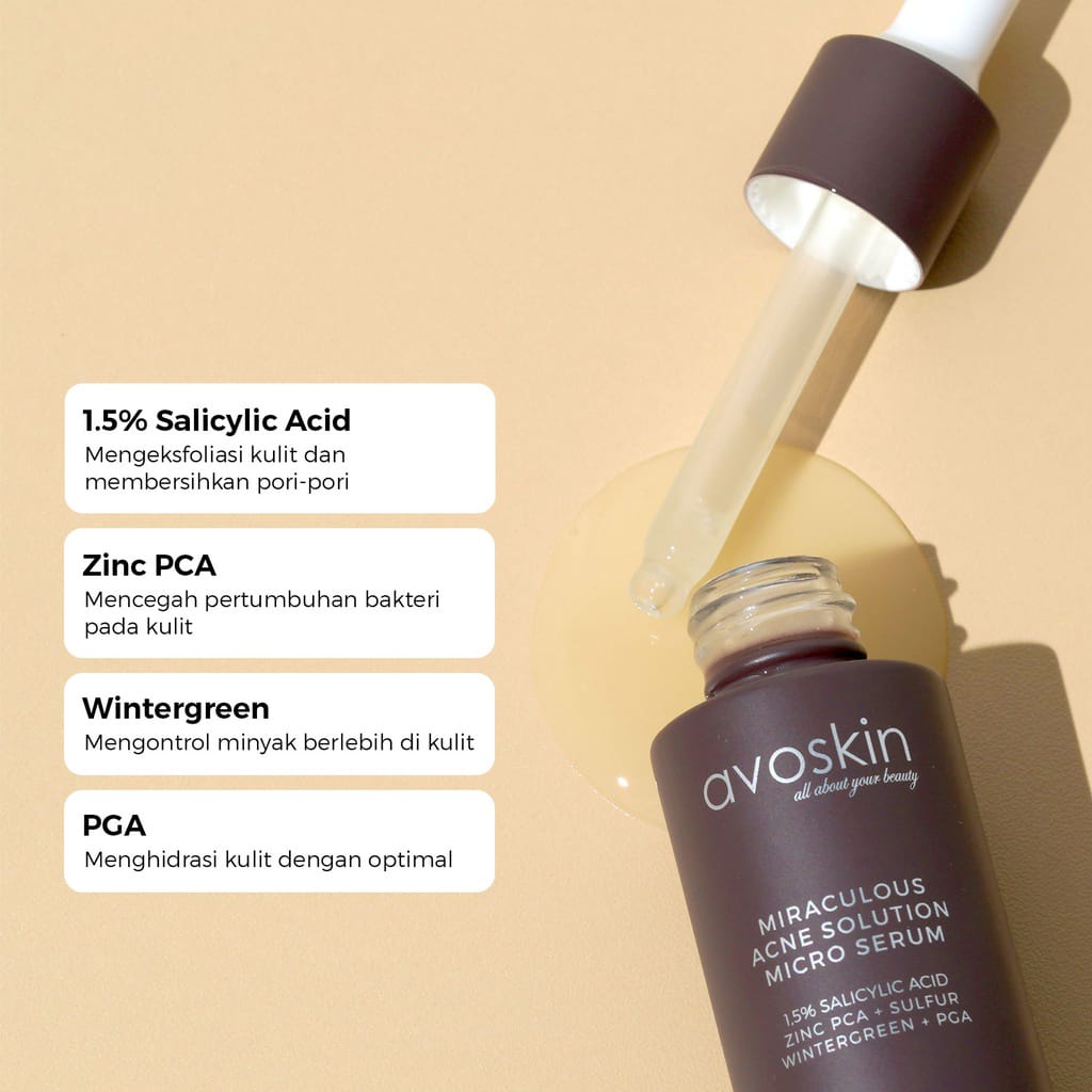 ✦SINAR✦Avoskin Miraculous Acne Solution Micro Serum