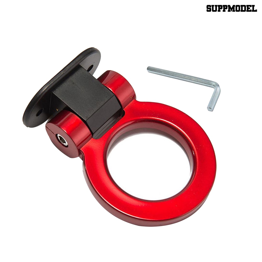 [Dekorasi] Towing Hook Racing Ring Dengan Kunci Ring Pas Bulat Car Trailer Hook Untuk Kendaraan