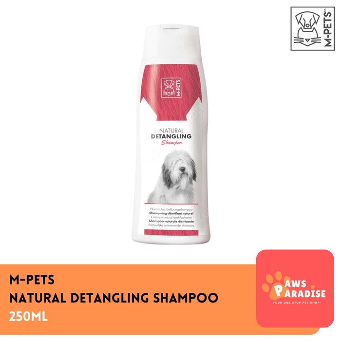 M-PETS Natural Detangling Dog Shampoo 250ML / Shampo Anjing Anti Kusut