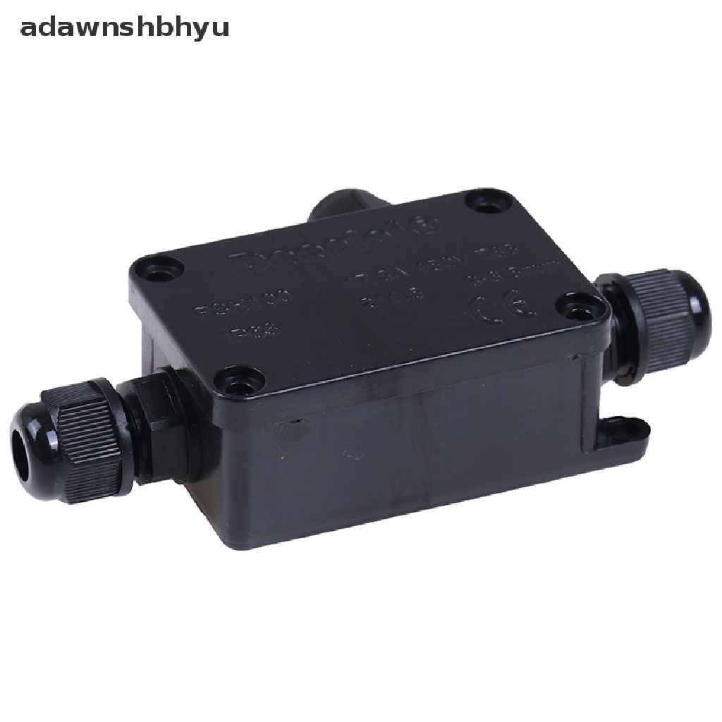 Adawnshbhyu 3Way IP66 Kotak junction Konektor Kabel outdoor waterproof Dengan terminal 450v ID