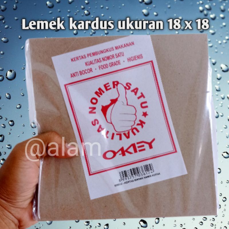 

Lemek Kertas Laminasi Kardus (isi 200 lembar)