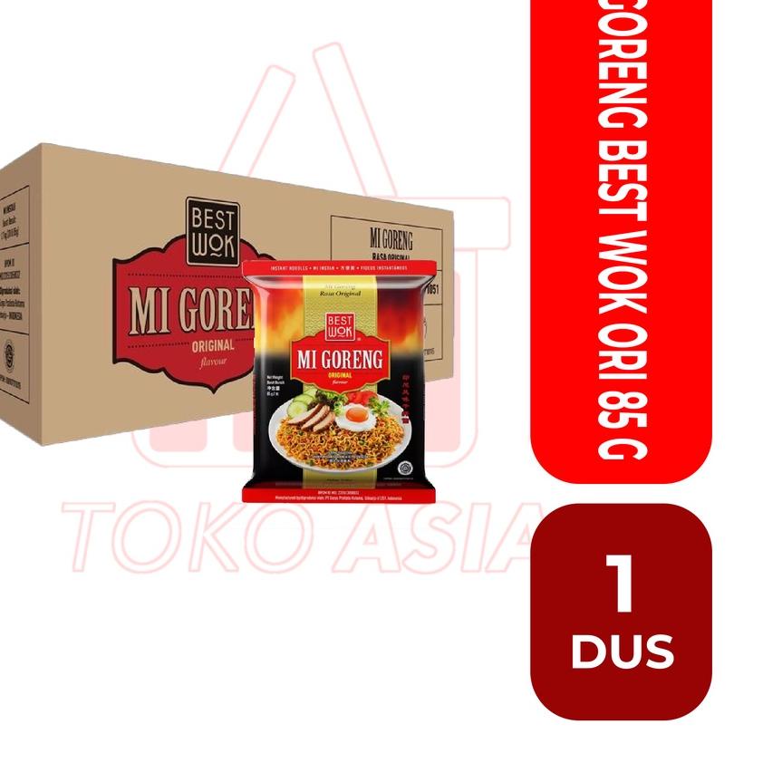 

Kirim LANGSUNG MIE GORENG BEST WOK ORIGINAL 85G 1 DUS,,,