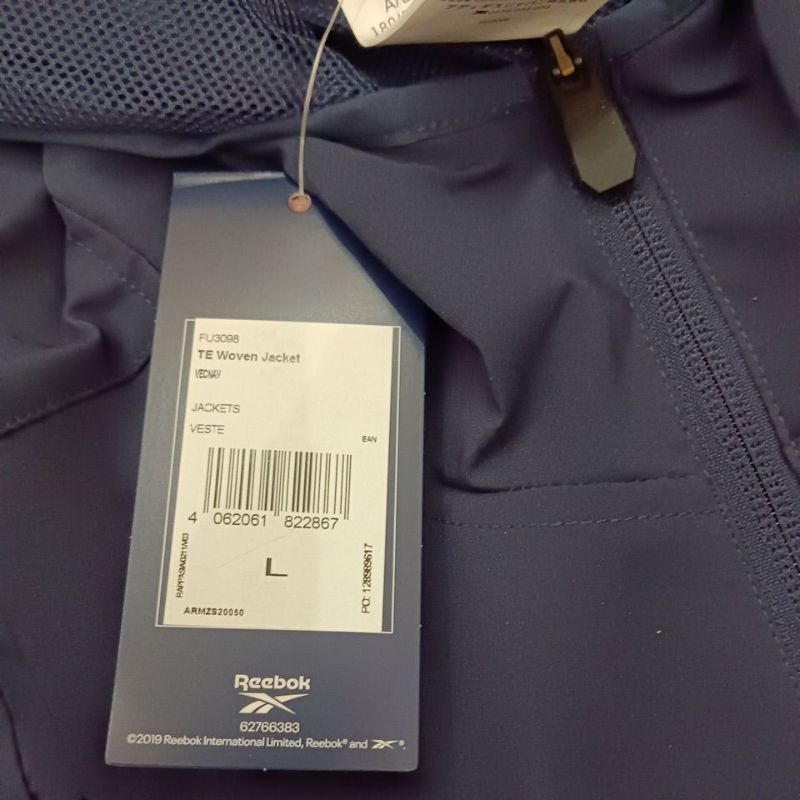 Jaket Reebok Te Woven Jacket