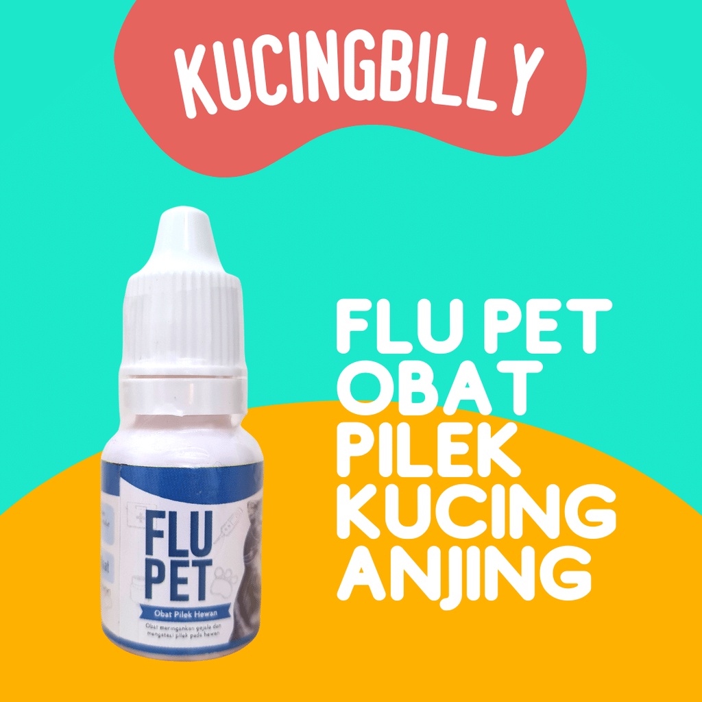 Flu Pet Obat pilek kucing anjing