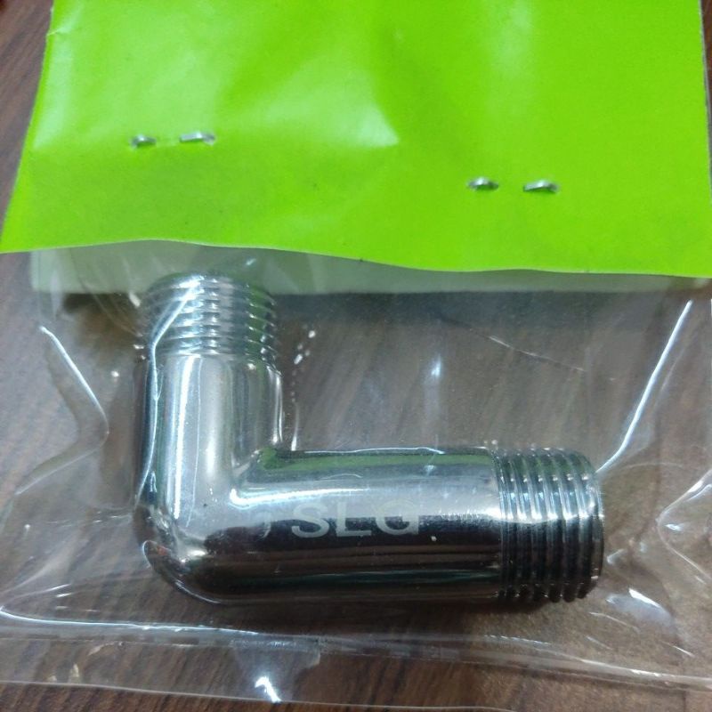 Elbow Double drat luar 1/2" stanlis