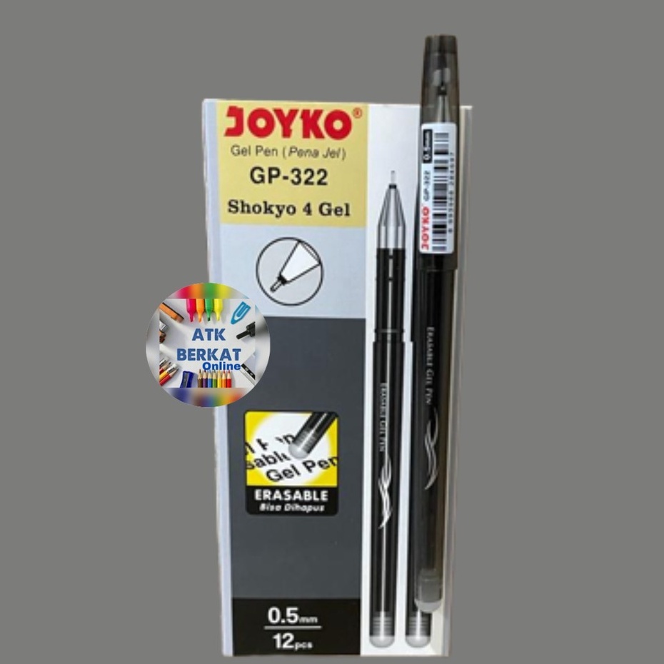 

Erasable Gel Pen Pulpen Pena Bisa Dihapus Joyko 0.5 mm