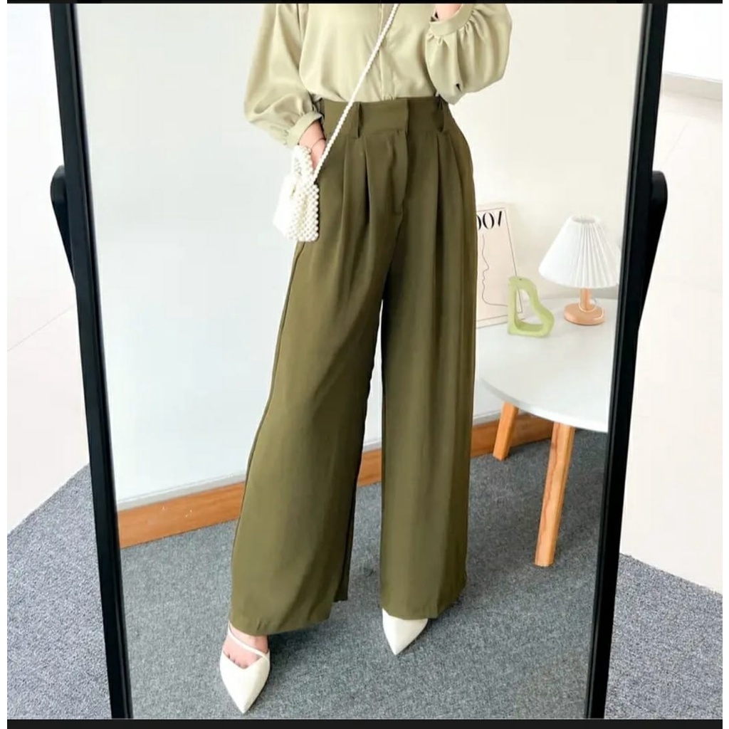 GFS 3412 CELANA KULOT CRINCLE PREMIUM ANTI KUSUT