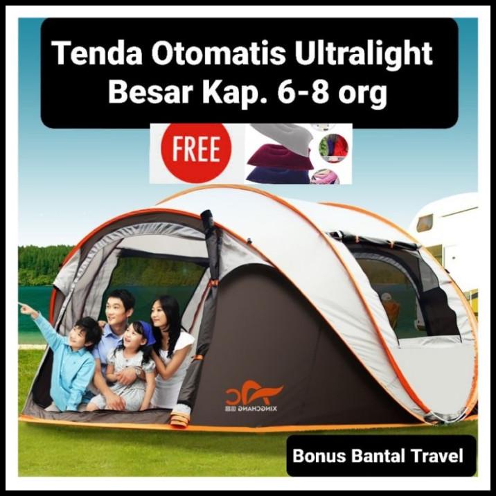 Tenda Camping Otomatis 6-8 Orang
