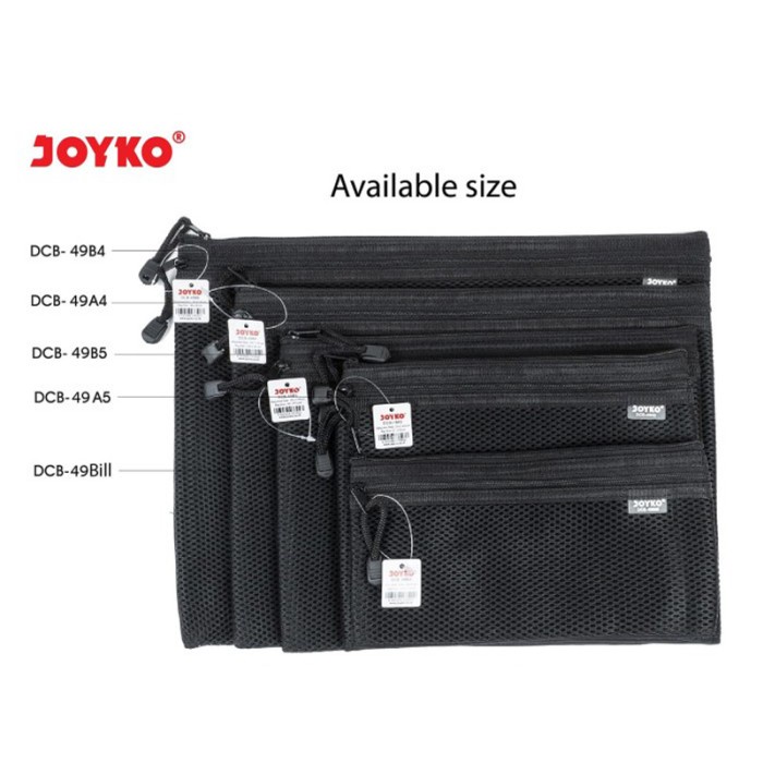 

Holder Joyko Document Bag Dcb-49(A4, B4, A5, B5, Bill) / Map Tas Dokumen