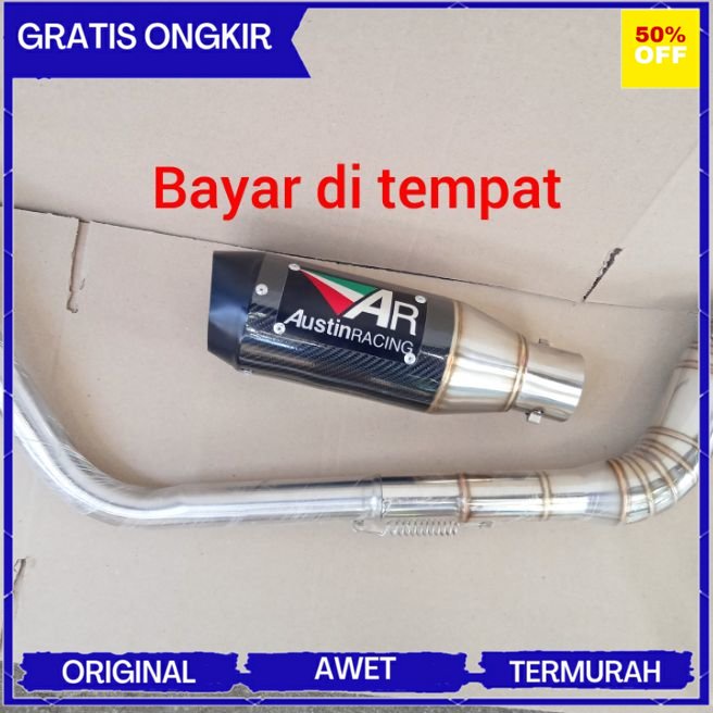 IZA RACING KNALPOT RACING AUSTIN NMAX AEROX PCX LEXI VARIO BEAT DLL