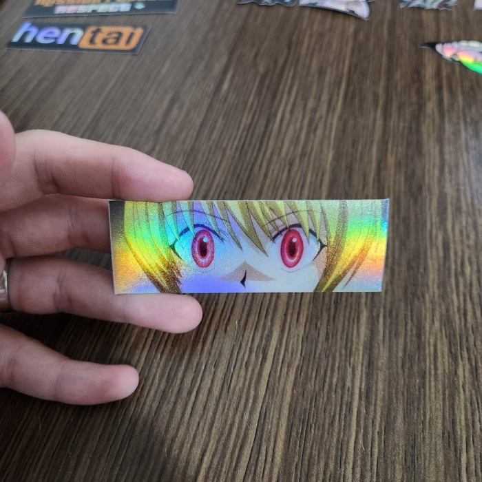 

Sticker Hologram Anime Slap - PSH1225 - Hunter X Hunter - Kurapika