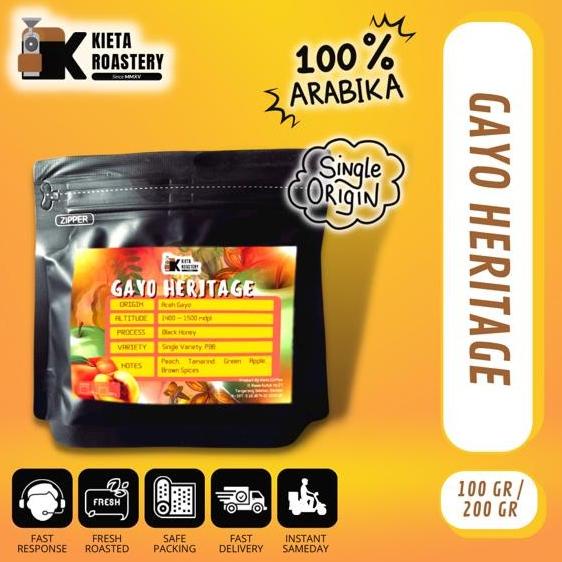 

[BISA COD] Kopi Arabika Aceh Gayo Heritage Specialty 250gr