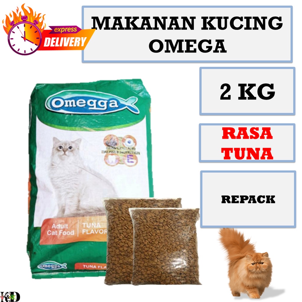 Jual Ikung Petshop Makanan Kucing Omega Tuna Repack Kg Omega Tuna Kemasan Repack Kg