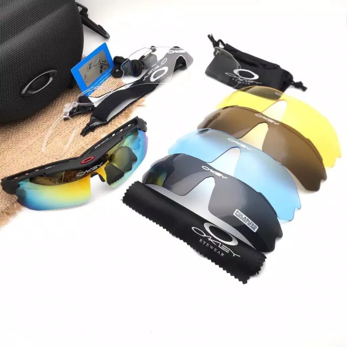Kacamata Olahraga Kacamata Olahraga / Kacamata Sepeda Okey Free 5 Lensa
