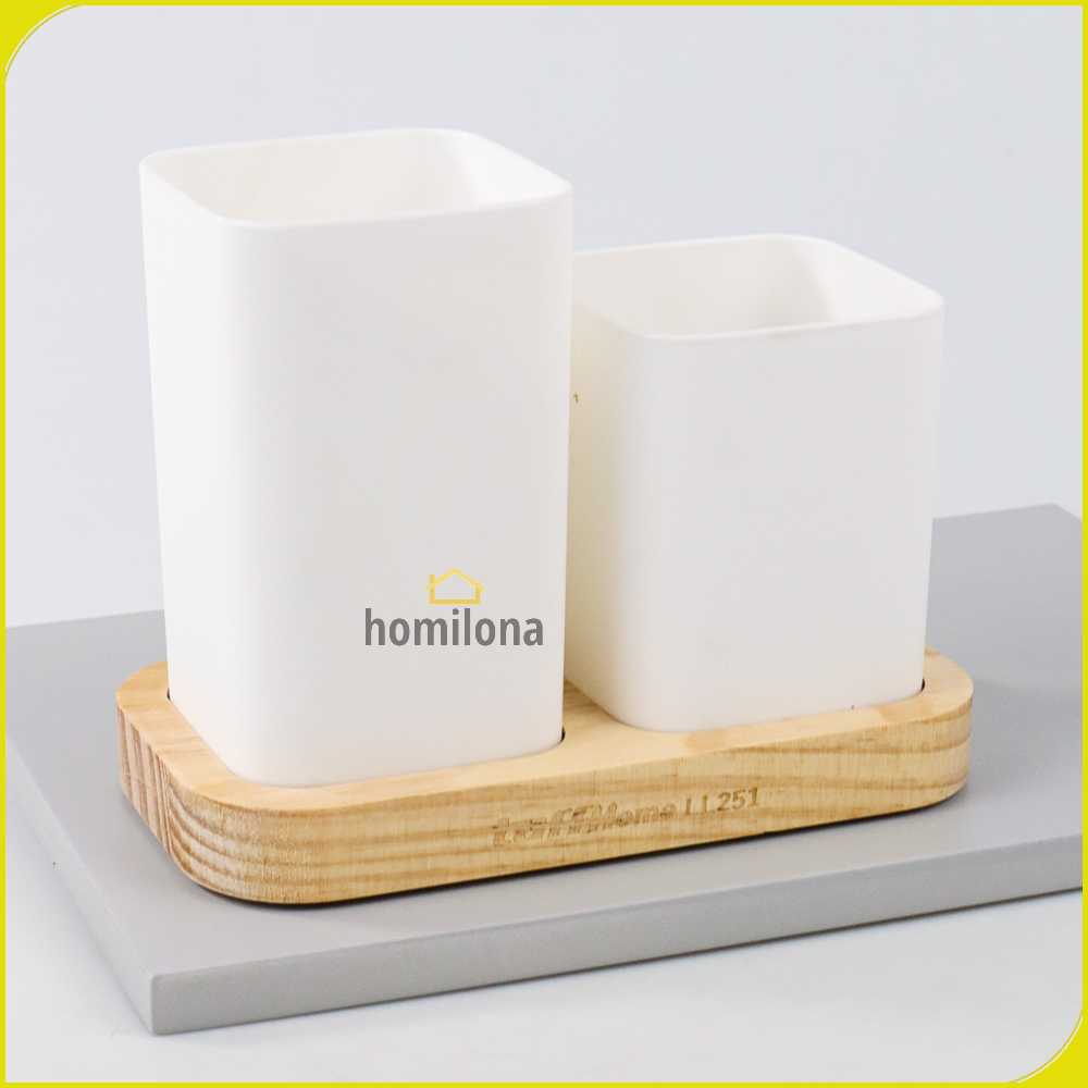 TaffHOME Rak Organizer Dapur Tempat Sendok Garpu 2 Box - LL251