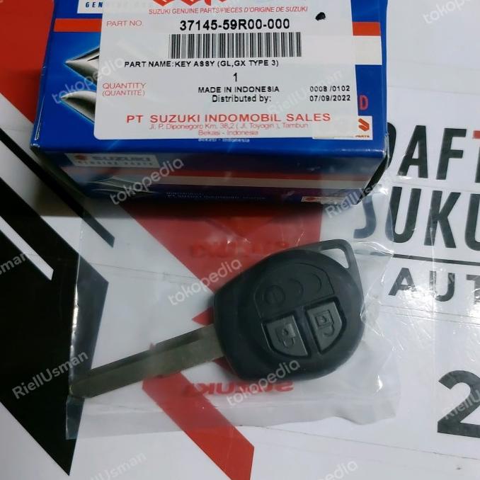 kunci remot mobil suzuki ertiga Type 3 tahun 2016/2017