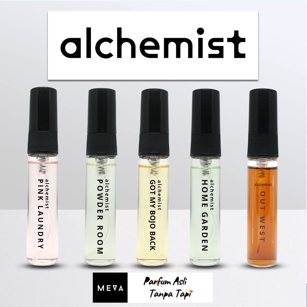 ALCHEMIST | DECANT PARFUME ORIGINAL TRAVEL SIZE 5ml PARFUM POWDER ROOM / PINK LAUNDRY / HOME GARDEN / GOT MY MOJO BACK / OUT WEST