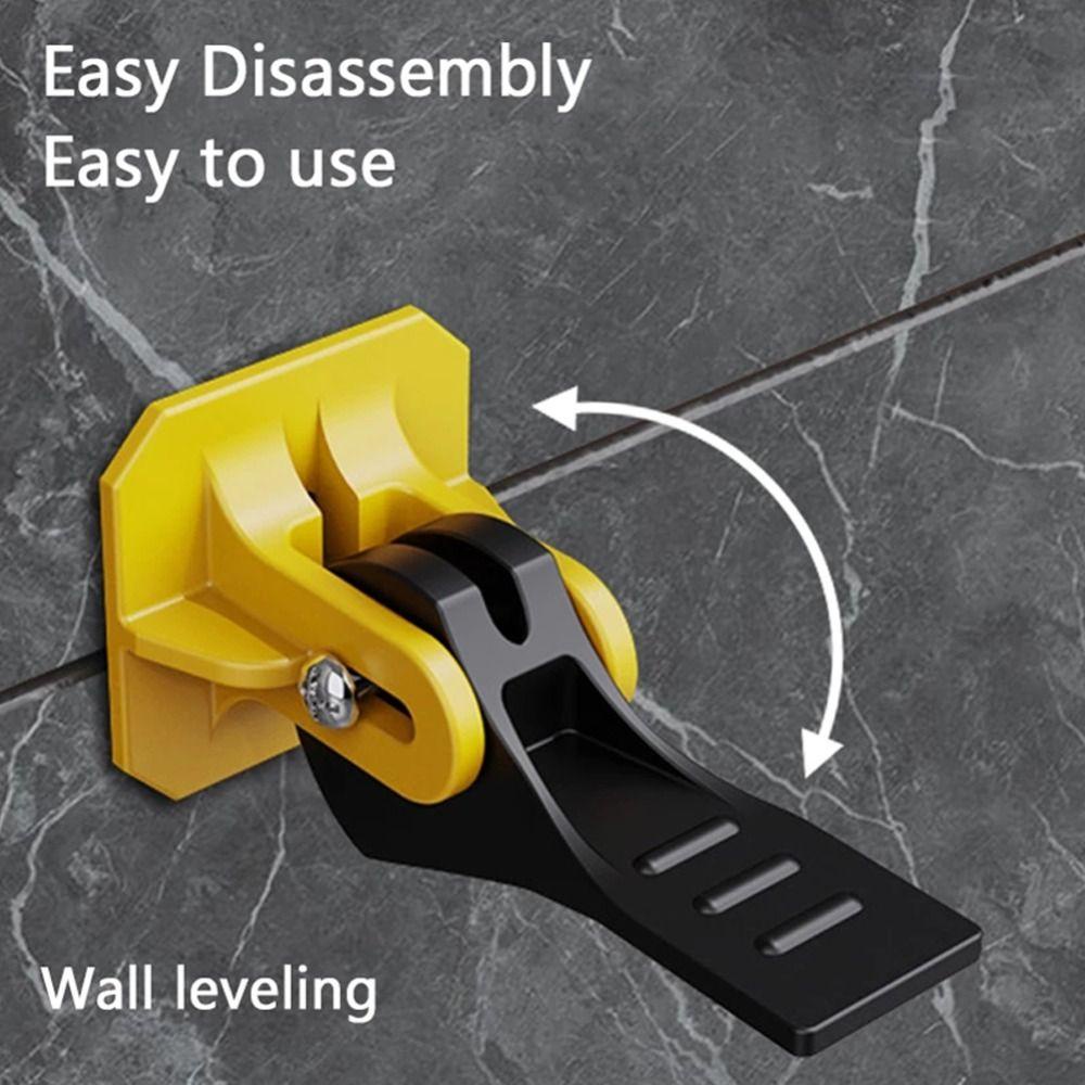 【 ELEGANT 】 Tile Leveler Adjustment Spacer Kit Untuk Bertelur Dinding Ubin Posisi Lantai Alat Konstruksi Pengatur Keramik