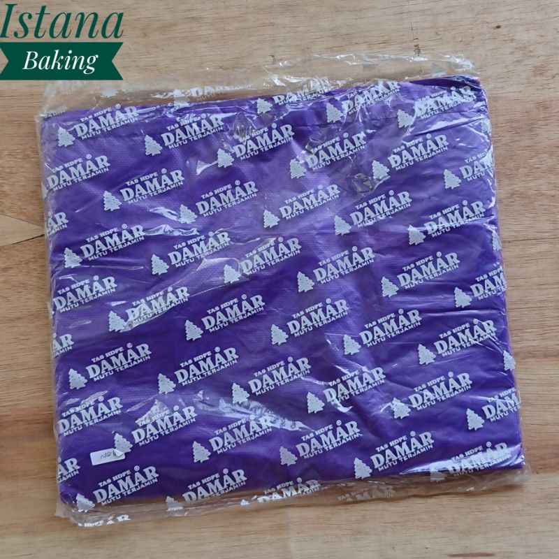 Kantong Plastik Kresek Warna Ungu Tebal Termurah Terlaris Tebal