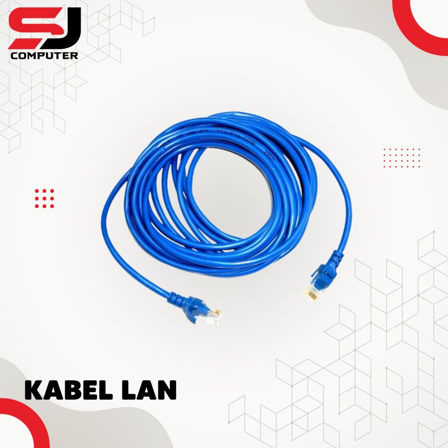 Kabel LAN 1.5 Cat6E Cat5 Cat6 UTP 1.5m Cable 1.5meter