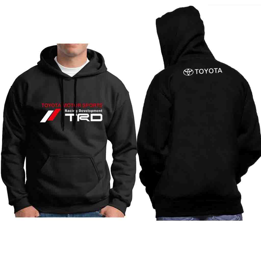JAKET TRD TOYOTA RACING DEVELOPMENT MOBIL HOODIE JUMBO ALL SIZE S M L XL XXL XXXL XXXXL XXXXXL