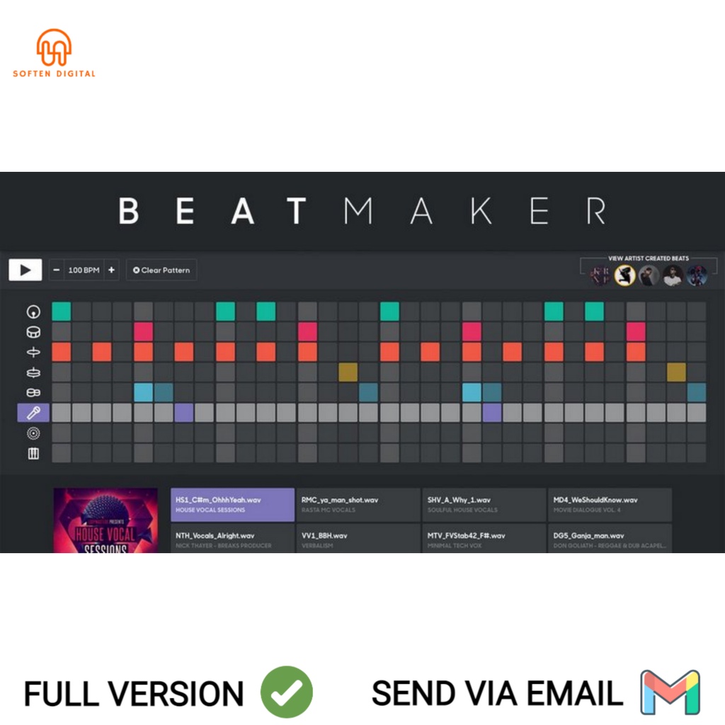 Splice Beatmaker v1 - VST Plugin create grooves and define your sound in minutes