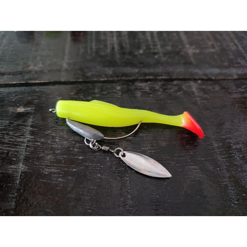 SOFT LURE 8CM 13GRAM SATUAN SATU SET HOOK 3/0