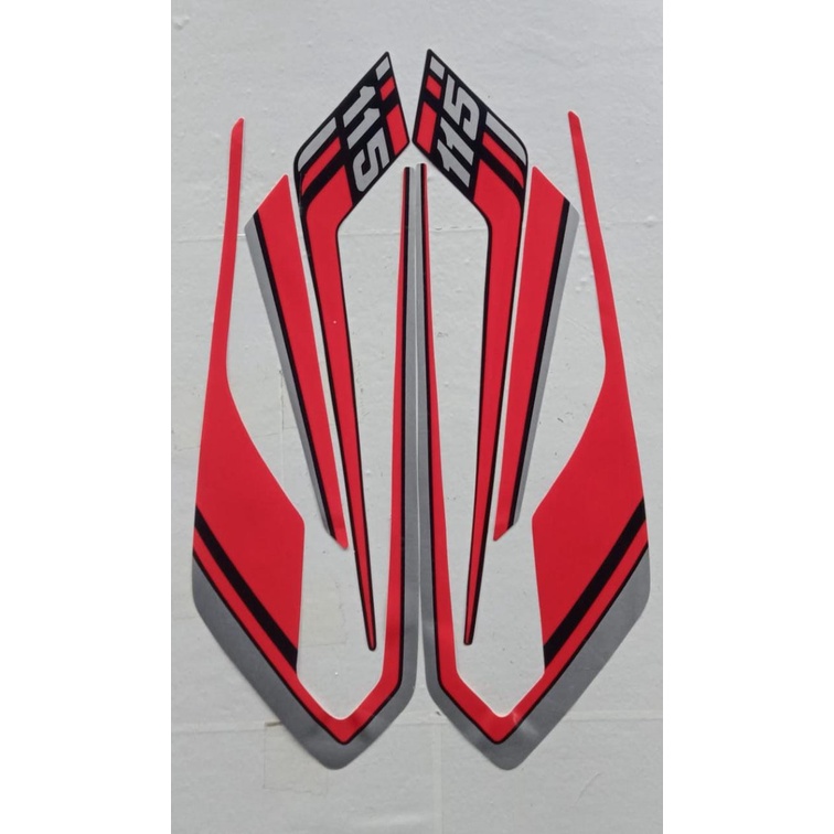 Striping Standar RX S 115 1988 - List Standar RX S 115 1988 - Sticker Standar RX S 115 1988 Berkuali