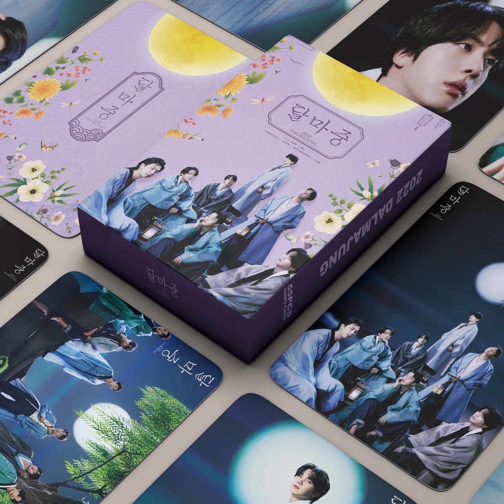 [kstuffind] BTS DALMAJUNG 2022 PHOTOCARD LOMO CARD PHOTO KARTU FOTO PC ARMY BANGTAN MURAH 54 PCS 54PCS