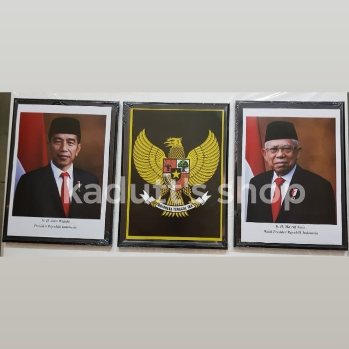 

BINGKAI / PIGURA / FRAME FOTO PRESIDEN, WAKIL, GARUDA 14R (25X35 CM)