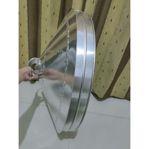 TUTUP KUALI WAJAN JUMBO UKURAN 32 EXTRA PACKING DUS+BUBBLE WRAP
