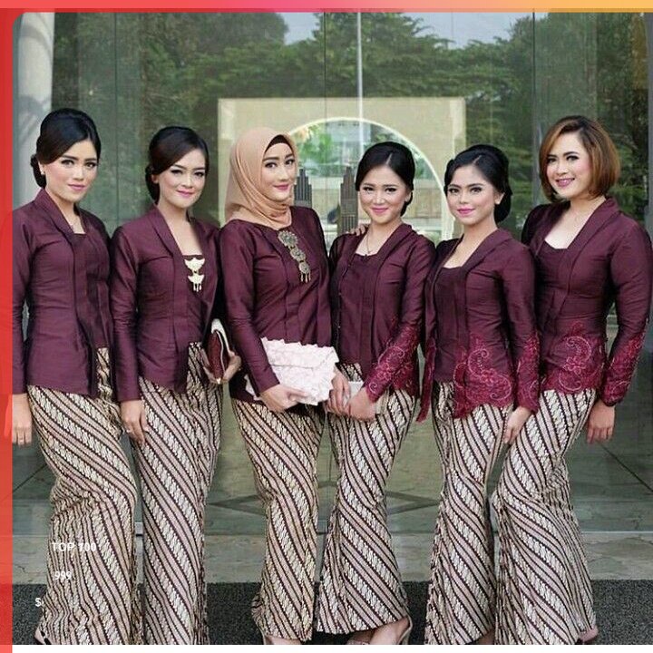 kebaya wanita Kebaya New Baju Atasan Top Pakaian Kebaya Kutubaru Encim Bludru Seragam Kerja Kantor P