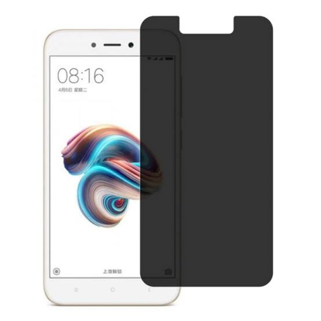 Tempered Glass SPY Xiaomi Redmi 4A / Redmi 4X / Redmi 5A Screen Protector Anti Gores Kaca Anti SPY A