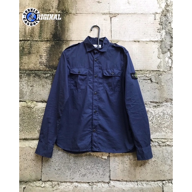 OVERSHIRT STONE ISLAND JUNIOR- NAVY
