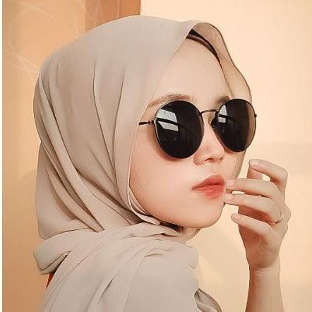 M-H001 &quot;PROMO&quot; Kacamata Pria/Wanita-Fashion-Retro Vintage Metal-Sunglasses-Import-Korea K102 black NF