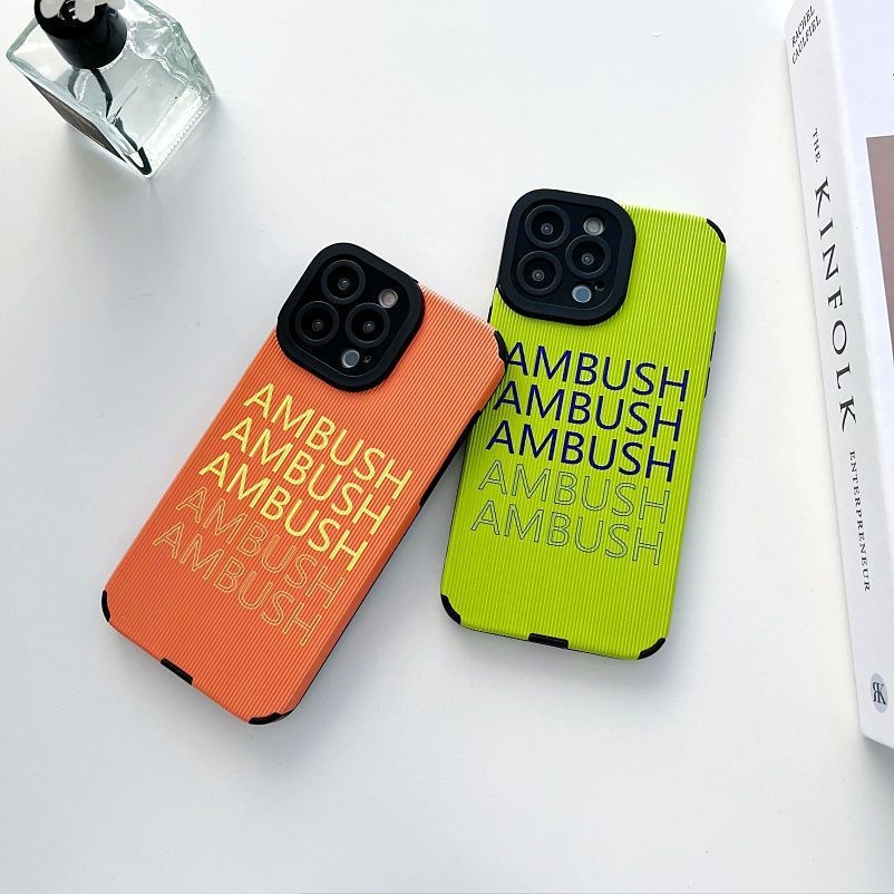 IPHONE Casing Ponsel Desain Kata Inggris Berulang Kompatibel Dengan Iphone12 13 14 11 Pro Max X Xs Max Xr Mlmkm