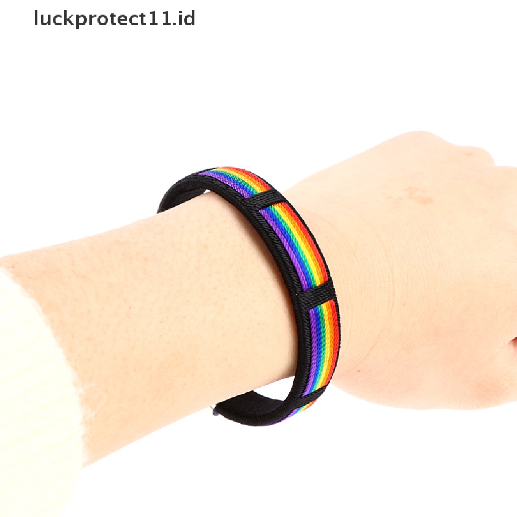 /Fashion Hot// Fashion// Lesbians Gays Bisexuals Rain Bangle Bracelets Hujan Couple Gelang Terbuka.